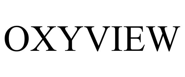 Trademark Logo OXYVIEW