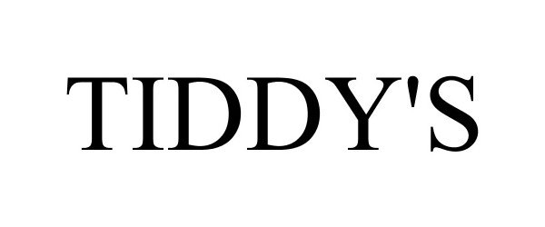  TIDDY'S