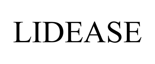 Trademark Logo LIDEASE