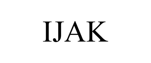 Trademark Logo IJAK
