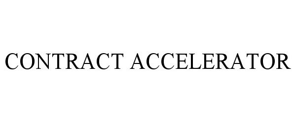  CONTRACT ACCELERATOR