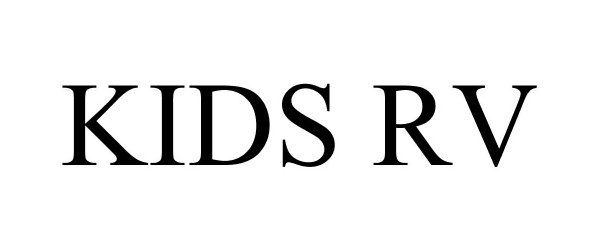  KIDS RV