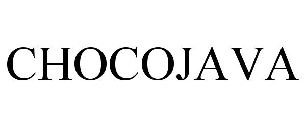 Trademark Logo CHOCOJAVA