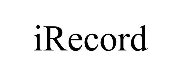 Trademark Logo IRECORD