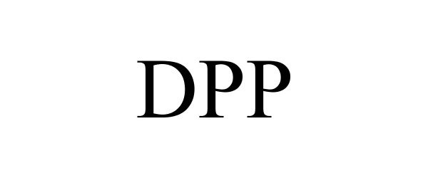 Trademark Logo DPP