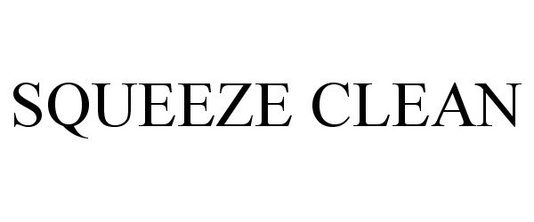  SQUEEZE CLEAN