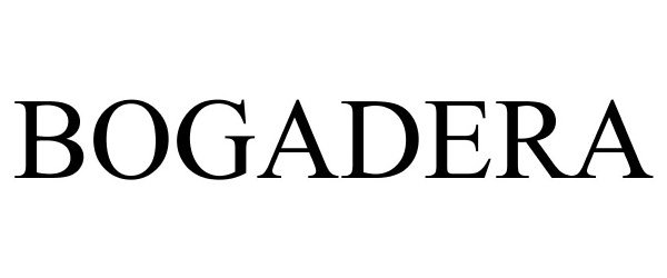 Trademark Logo BOGADERA