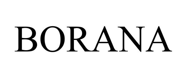Trademark Logo BORANA