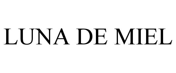 Trademark Logo LUNA DE MIEL