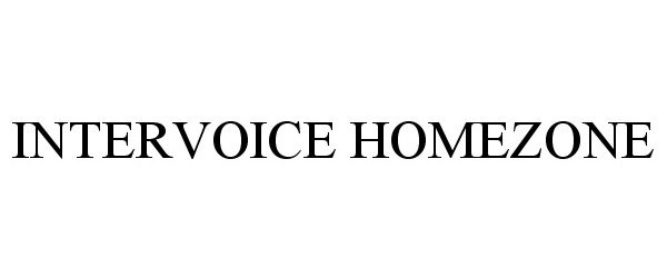  INTERVOICE HOMEZONE