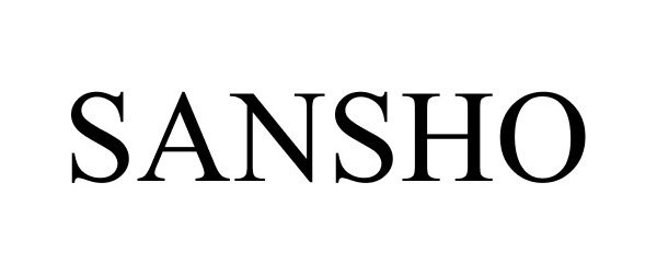 Trademark Logo SANSHO