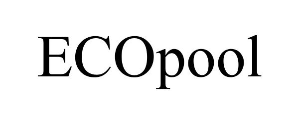 Trademark Logo ECOPOOL