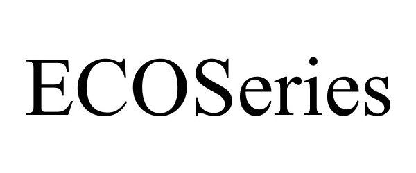Trademark Logo ECOSERIES