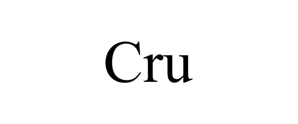 Trademark Logo CRU