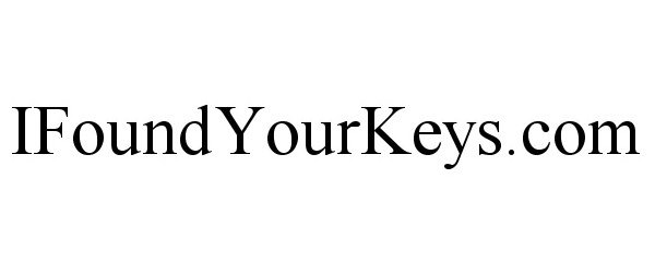  IFOUNDYOURKEYS.COM