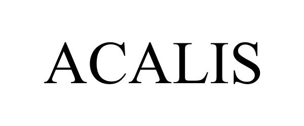 Trademark Logo ACALIS
