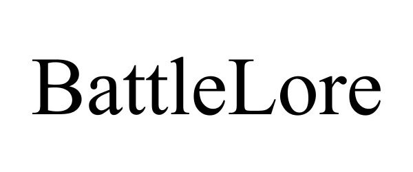 Trademark Logo BATTLELORE