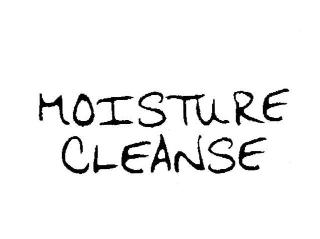 Trademark Logo MOISTURE CLEANSE