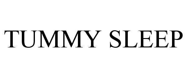 Trademark Logo TUMMY SLEEP