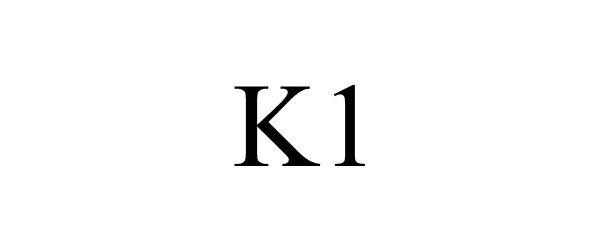 Trademark Logo K1