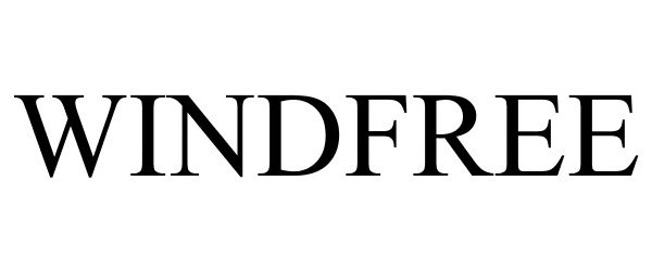 Trademark Logo WINDFREE