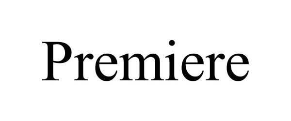 Trademark Logo PREMIERE