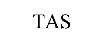 Trademark Logo TAS