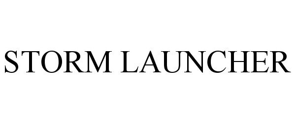 Trademark Logo STORM LAUNCHER