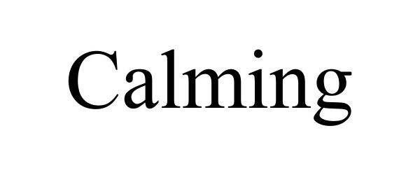 Trademark Logo CALMING