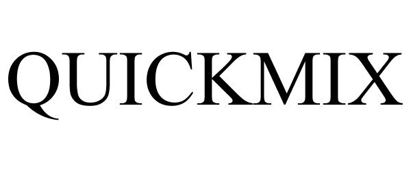 Trademark Logo QUICKMIX