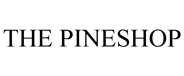  THE PINESHOP