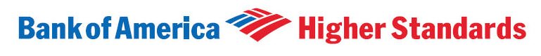 Trademark Logo BANK OF AMERICA HIGHER STANDARDS