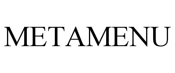 Trademark Logo METAMENU