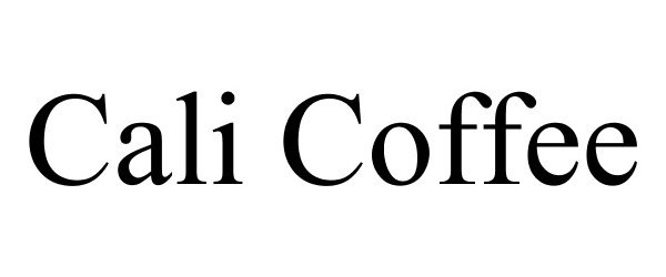  CALI COFFEE