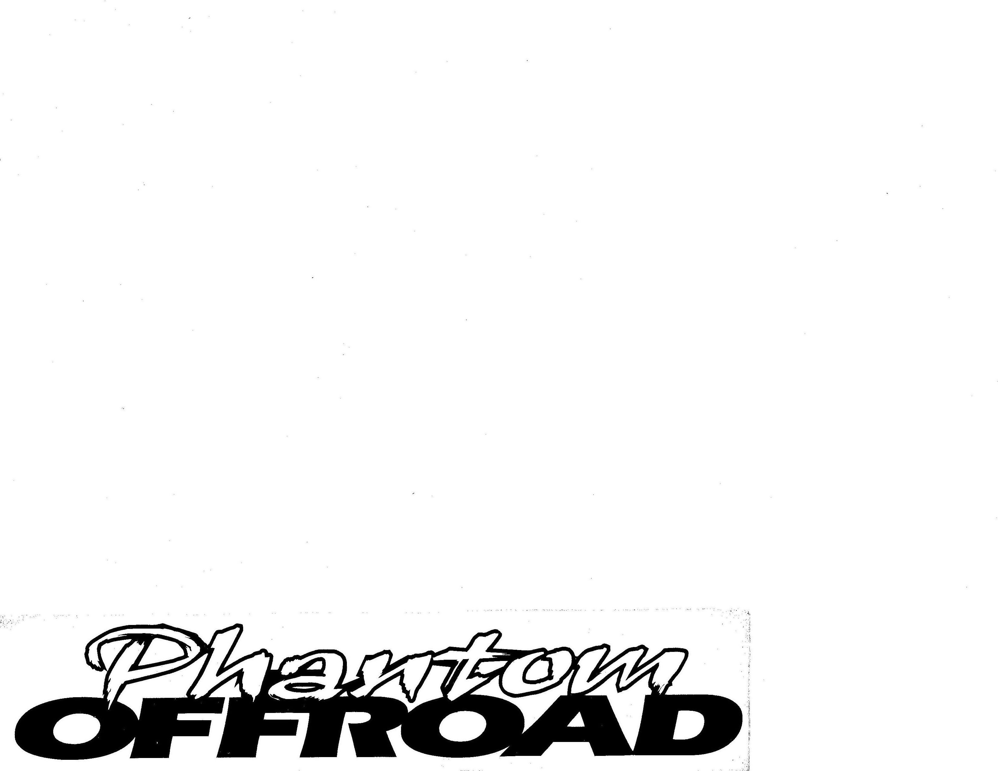 Trademark Logo PHANTOM OFFROAD
