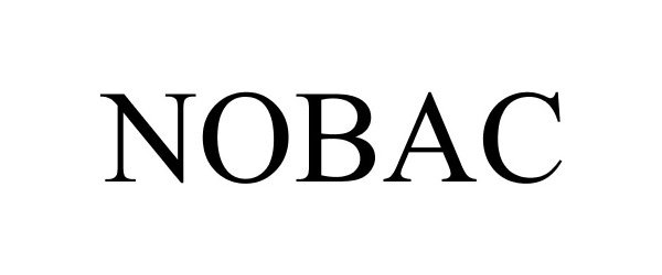 Trademark Logo NOBAC