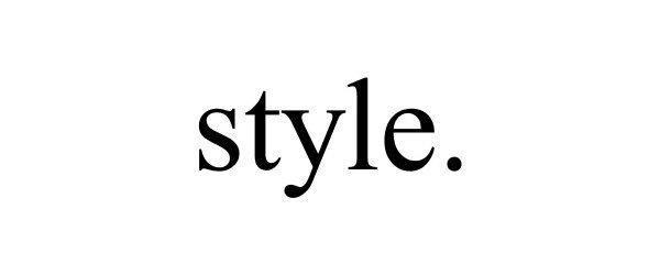Trademark Logo STYLE.