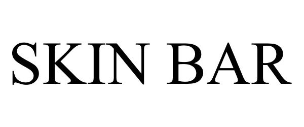 Trademark Logo SKIN BAR