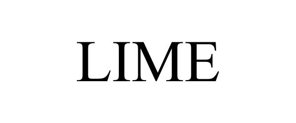 Trademark Logo LIME