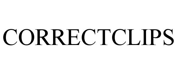 Trademark Logo CORRECTCLIPS