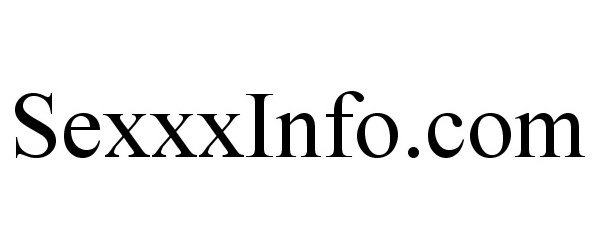Trademark Logo SEXXXINFO.COM