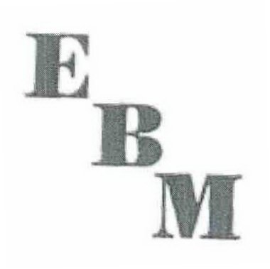 Trademark Logo EBM