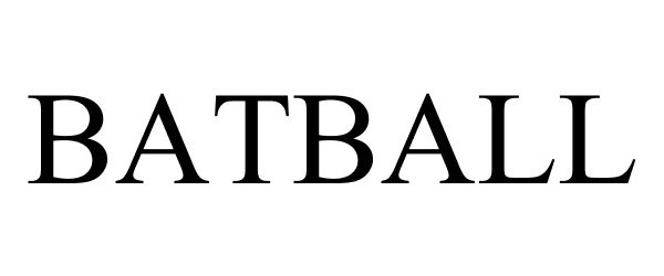 Trademark Logo BATBALL