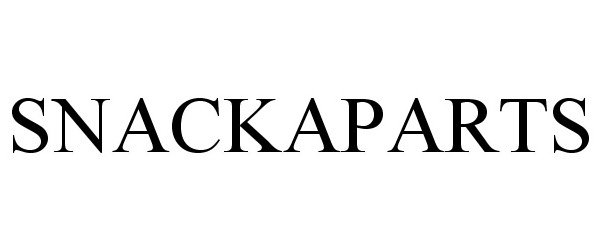 Trademark Logo SNACKAPARTS