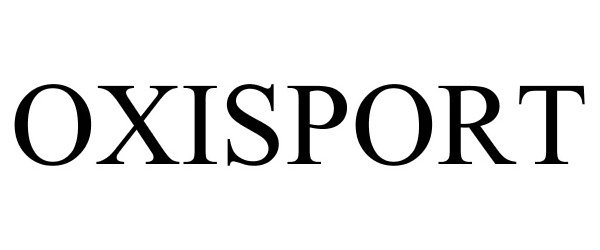 Trademark Logo OXISPORT