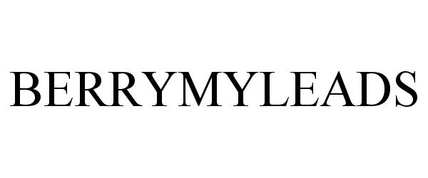 Trademark Logo BERRYMYLEADS
