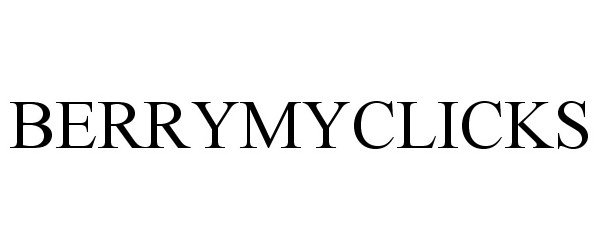 Trademark Logo BERRYMYCLICKS