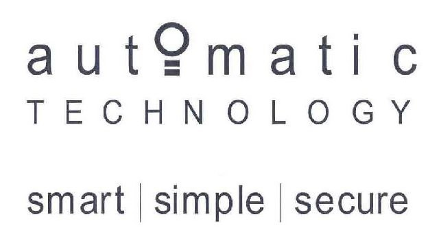  AUTOMATIC TECHNOLOGY SMART | SIMPLE |SECURE