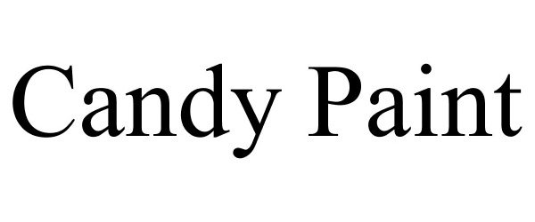 Trademark Logo CANDY PAINT