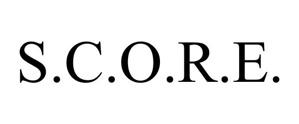 Trademark Logo S.C.O.R.E.